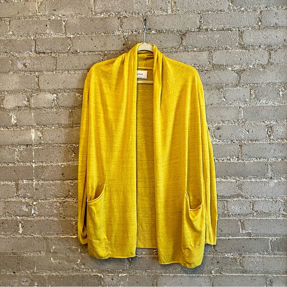 Wilfred Flaubert Linen-blend Sweater - Size S